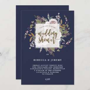 invitation des wedding showers de la marine botani
