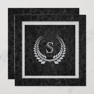 Invitation Design diamant sur Damask