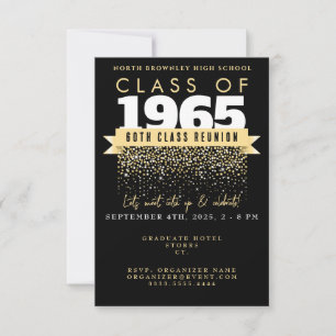 Invitation Design élégant de réunion scolaire