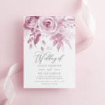 Invitation Design moderne tendance Dusty Rose Mariage<br><div class="desc">Design moderne tendance Dusty Rose Faire-part de mariage Voir la collection correspondante à Niche et Nest Store</div>