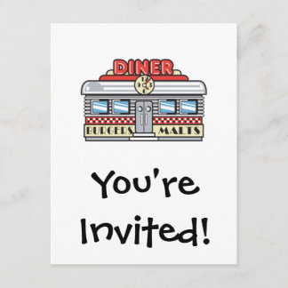 Invitation design rétro
