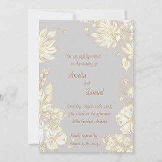 Invitation Design sophistiqué