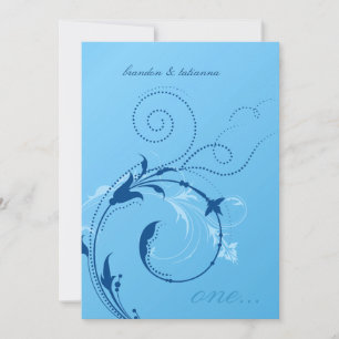 Invitation  Désir à 311 points  Bleu de Cornflower