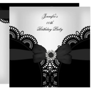 Invitations Faire Part Blanc Noir Et Or Zazzle Fr