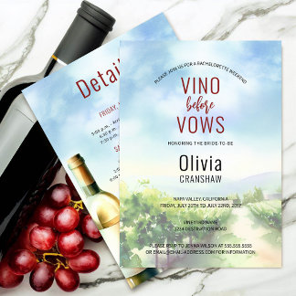 Invitation Destination de dégustation de vins de la fête de l