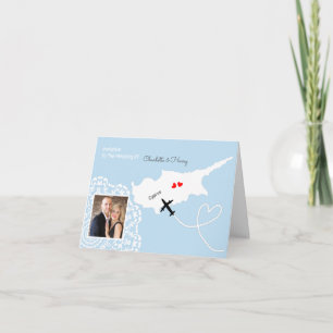 Invitation Destination de mariage à Chypre