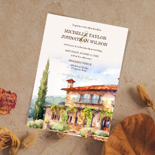 Invitation Destination Mariage Italie Toscane Florence