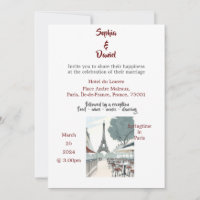 Destination mariage - Printemps à Paris
