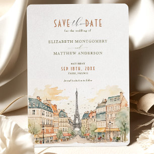 Invitation Destination Paris France Réservez la Da