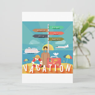 Invitation Destinations de vacances