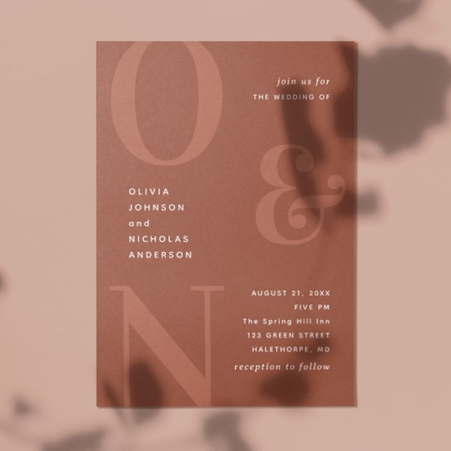 Invitation Détails de code QR de mariage avec typographie Ter (Créateur téléchargé)