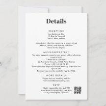 Détails de mariage de destination à Paris - Annexe