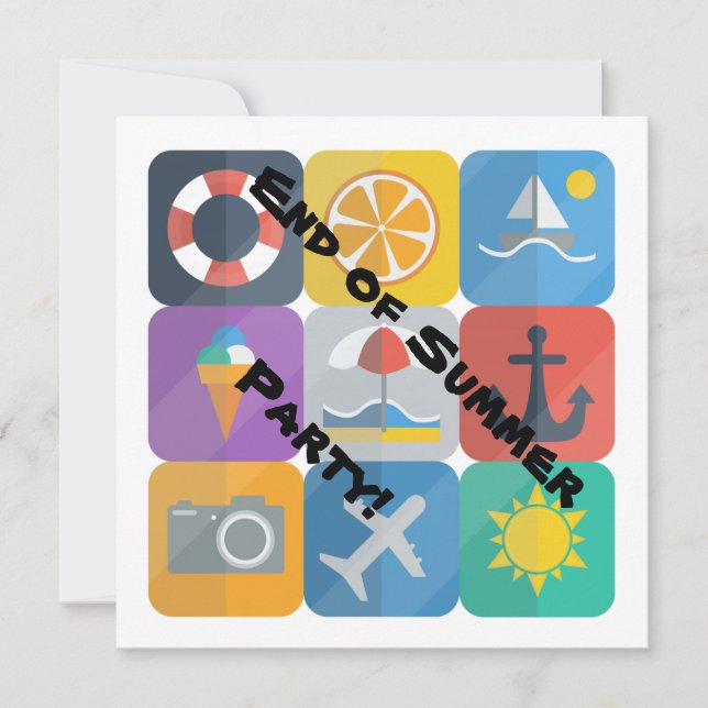 Invitation d'été (Devant)