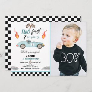 Invitation Deux Fast 2 Curieux Parcours Car 2e Anniversaire I