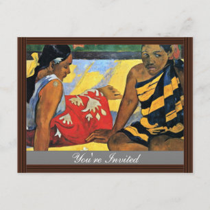 Invitation Deux Femmes De Tahiti (What'S New Parau Api)