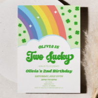 Deux Lucky St. Patrick's Day 2e fête d'anniversair