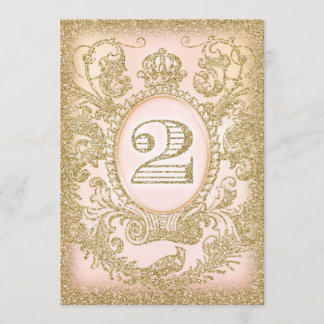 Invitation Deuxième anniversaire Il était une fois Princesse