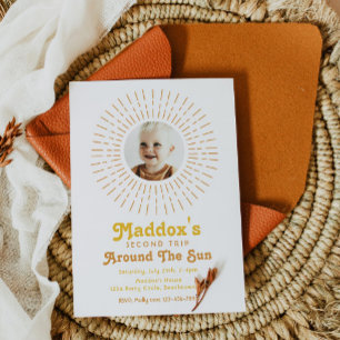 Invitation Deuxième Voyage Autour De L'Invitation Soleil Bo