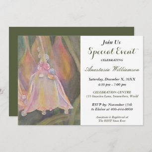 Invitation D'ÉVÉNEMENT DE FÊTE BABY REVEAL