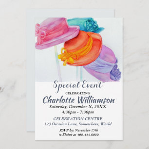 INVITATION D'ÉVÉNEMENT DE LA FÊTE DE LA FILLE