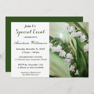 INVITATION D'ÉVÉNEMENT DE PARTI ENGAGEMENT