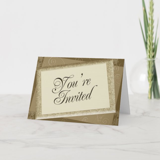 Invitation d'événement spécial (Devant)