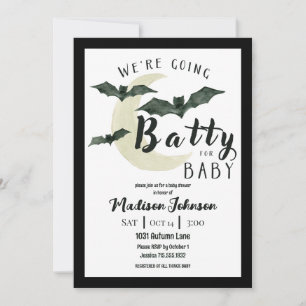 Invitation Devenir Fous Pour Bébé Fête d'Automne Bébé Octobre