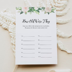 Invitation DEVON Quel Âge Ont Été Ils Photo Fête des mariées 