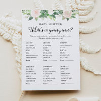 DEVON What's In Your Purse Baby shower Jeu