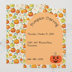 Invitation d'Halloween