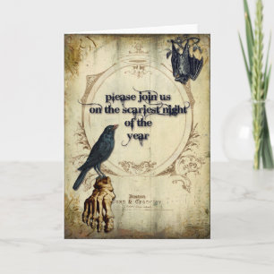 Invitation d'Halloween