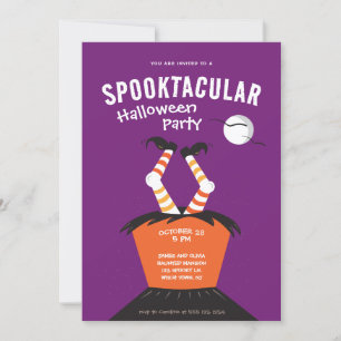 Invitation d'Halloween Spooktacular