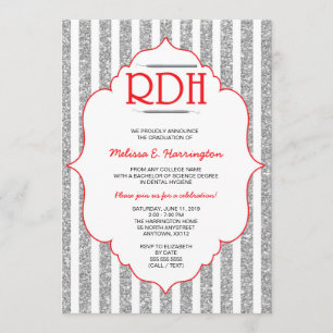 invitation d'hygiéniste dentaire RDH de Red Partie