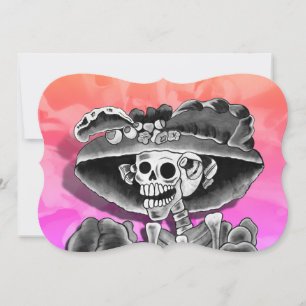 Invitation Dia de los Muertos Calavera