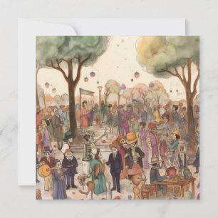 Invitation "Dia de los Muertos", Concerto de los Muertos