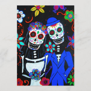 INVITATION DIA DE LOS MUERTOS WEDDING
