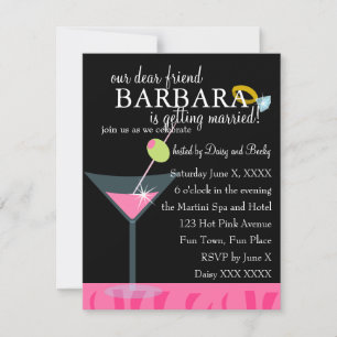Invitation Diamond Martini