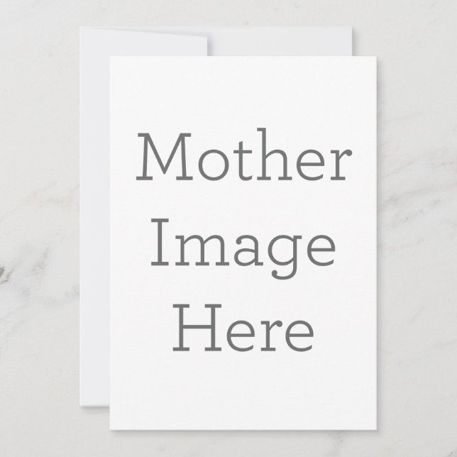 Invitation d'image mère personnalisée (Devant)