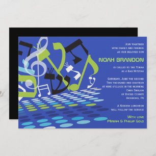 Invitation DIMENSIONAL Bat Bar Mitzvah