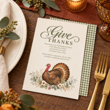 Dinde de Thanksgiving en aquarelle et verdure