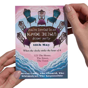 Invitation dîner à l'envers, Modern Surrealism