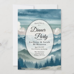 Invitation Dîner au restaurant Echoes Through the Misty Pines