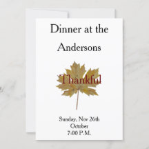 Dîner d'aquarelle aux couleurs d'automne reconnais