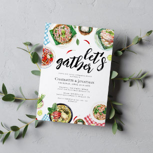 Invitation Dîner de fête thaïlandais