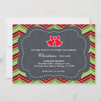 Invitation Dîner de Noël