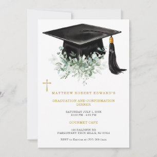 Invitation Dîner de remise des diplômes et de confirmation