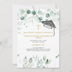 Invitation Dîner de remise des diplômes et de confirmation