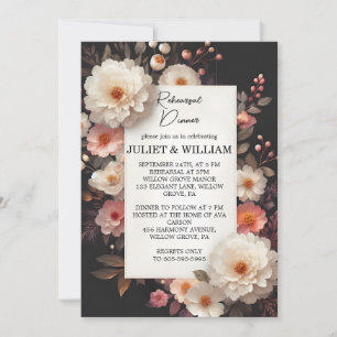 Invitation Dîner de répétition asiatique asiatique épaisse co