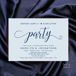 Invitation Dîner de répétition avant le bonheur éternel