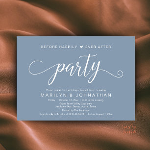 Invitation Dîner de répétition avant le bonheur éternel